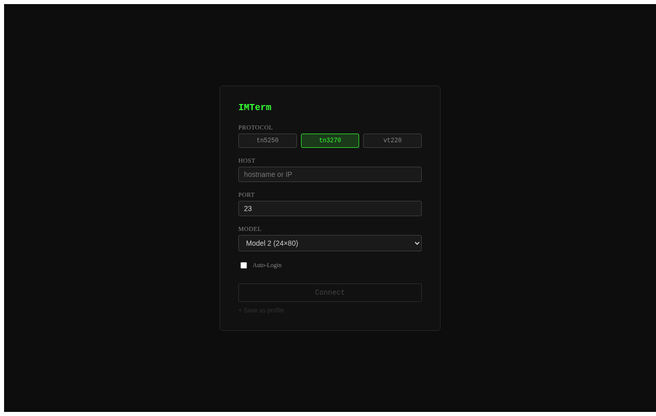 Protocol selector